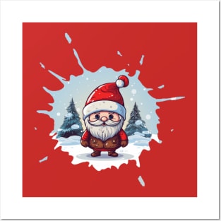 Santa Claus Posters and Art